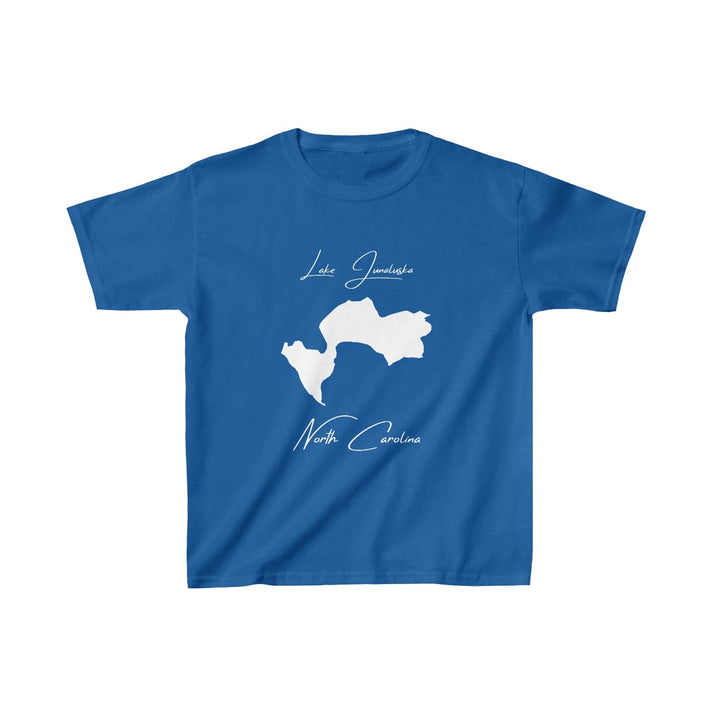 North  Carolina  Lake  Junaluska  Youth  T-shirt  front  position  view  from  front  royal.webp