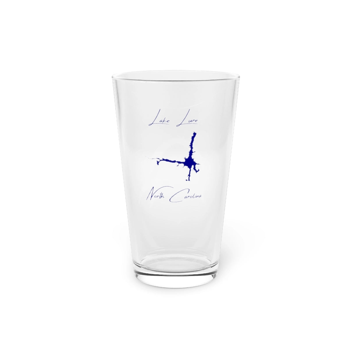 North  Carolina  Lake  Lure  16oz  Pint  Glass  front  position  view  from  front  16oz.webp