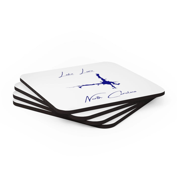 North  Carolina  Lake  Lure  Coaster  Set  front  position  view  from  stacked  3.75  x  3.75.webp