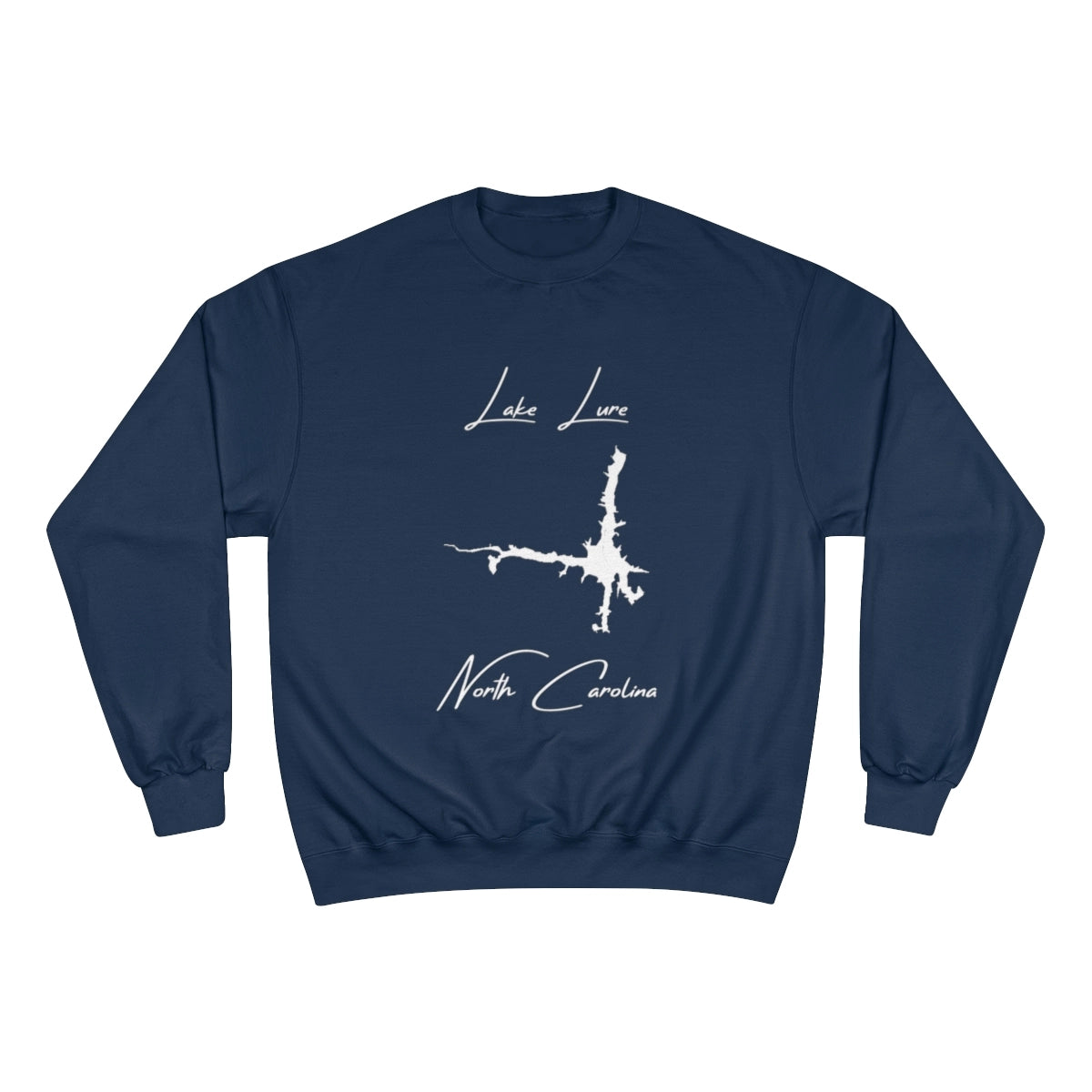 North  Carolina  Lake  Lure  Sweatshirt  front  position  view  from  front  navy.webp