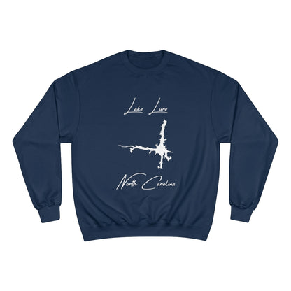 North  Carolina  Lake  Lure  Sweatshirt  front  position  view  from  front  navy.webp