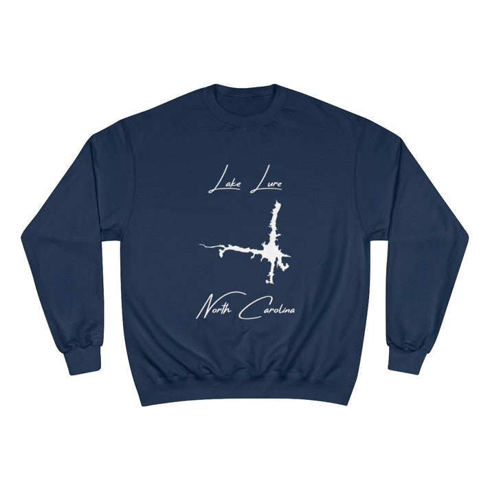 North  Carolina  Lake  Lure  Sweatshirt  front  position  view  from  front  navy.webp