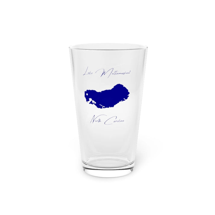 North  Carolina  Lake  Mattamuskeet  16oz  Pint  Glass  front  position  view  from  front  16oz.webp