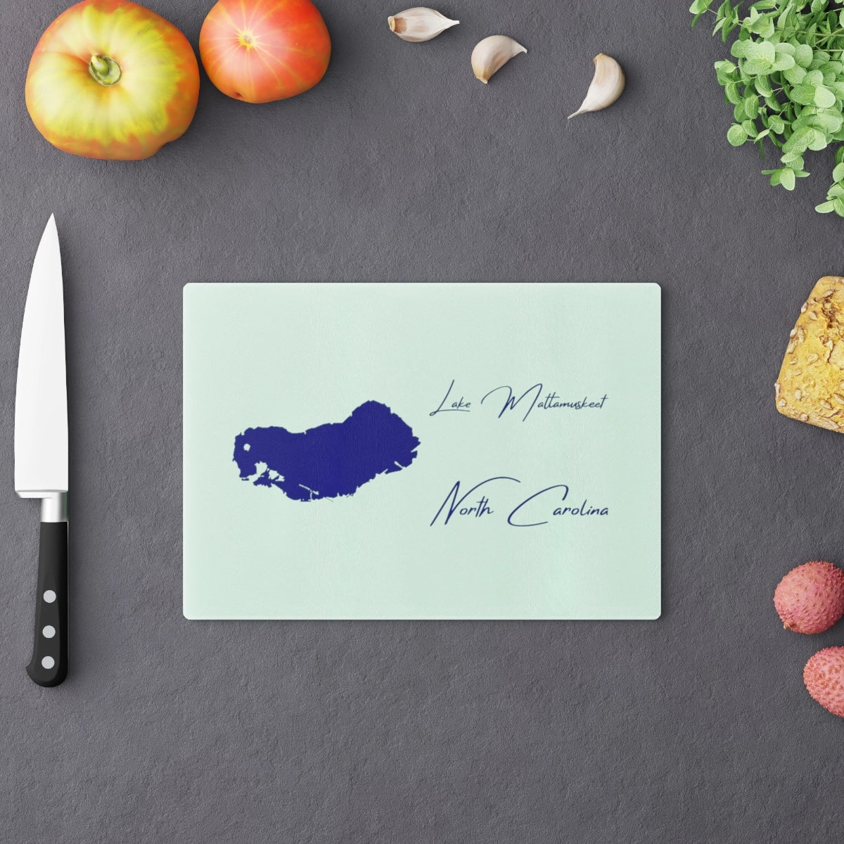 North  Carolina  Lake  Mattamuskeet  Cutting  Board  other  position  view  from  context-2  small.webp