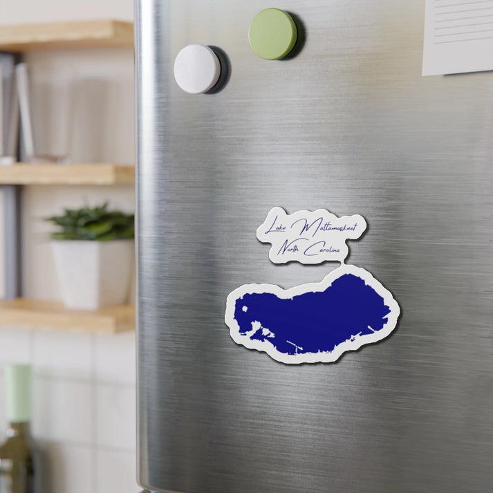 North  Carolina  Lake  Mattamuskeet  Die  Cut  Magnet  front  position  view  from  context-2  4  x  4.webp