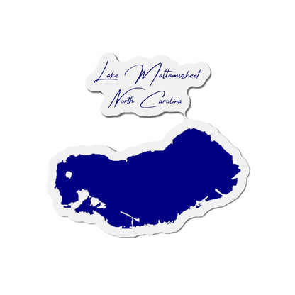 North  Carolina  Lake  Mattamuskeet  Die  Cut  Magnet  front  position  view  from  front  4  x  4.webp