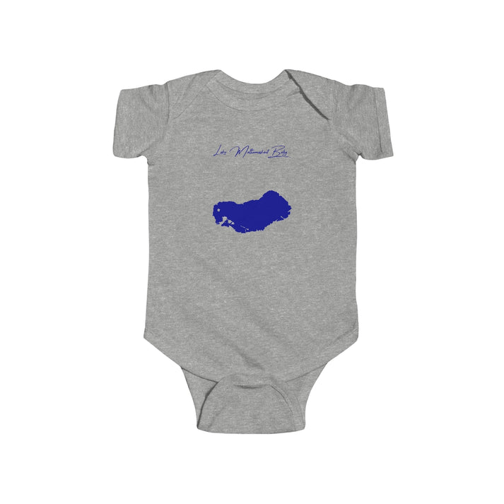 North  Carolina  Lake  Mattamuskeet  Onesie  front  position  view  from  front  heather.webp
