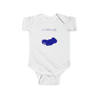 North  Carolina  Lake  Mattamuskeet  Onesie  front  position  view  from  front  white.webp