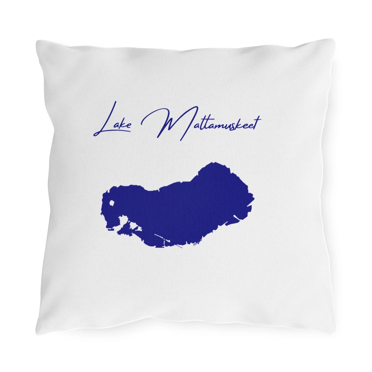 North  Carolina  Lake  Mattamuskeet  Outdoor  Pillow  front  position  view  from  front  16  x  16.webp