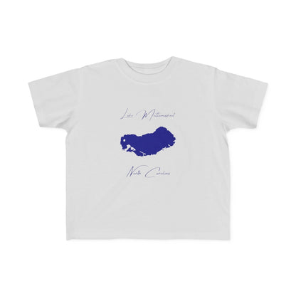 North  Carolina  Lake  Mattamuskeet  Toddler  T-shirt  front  position  view  from  front  silver.webp