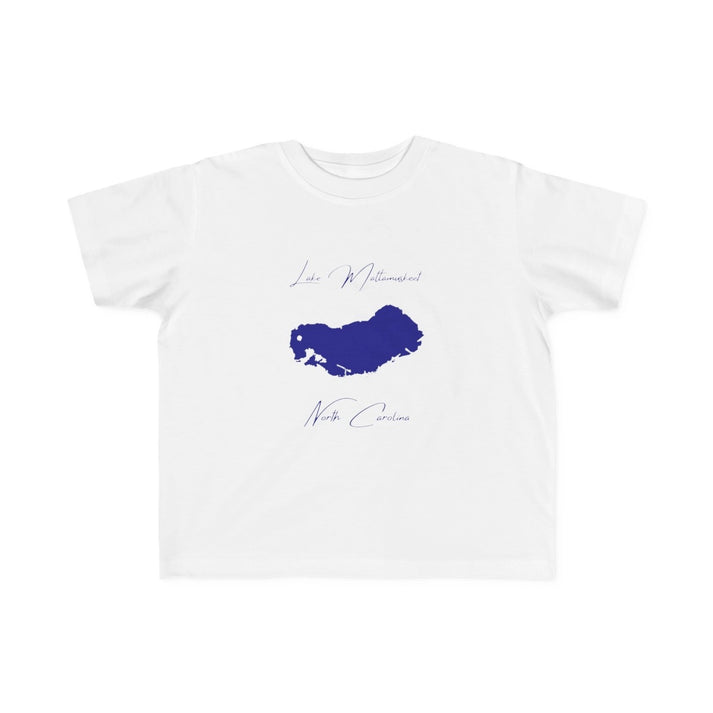 North  Carolina  Lake  Mattamuskeet  Toddler  T-shirt  front  position  view  from  front  white.webp