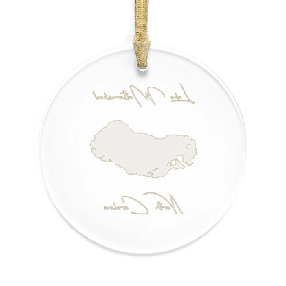 North  Carolina  Lake  Mattamuskeet  Tree  Ornament  other  position  view  from  back  round.webp