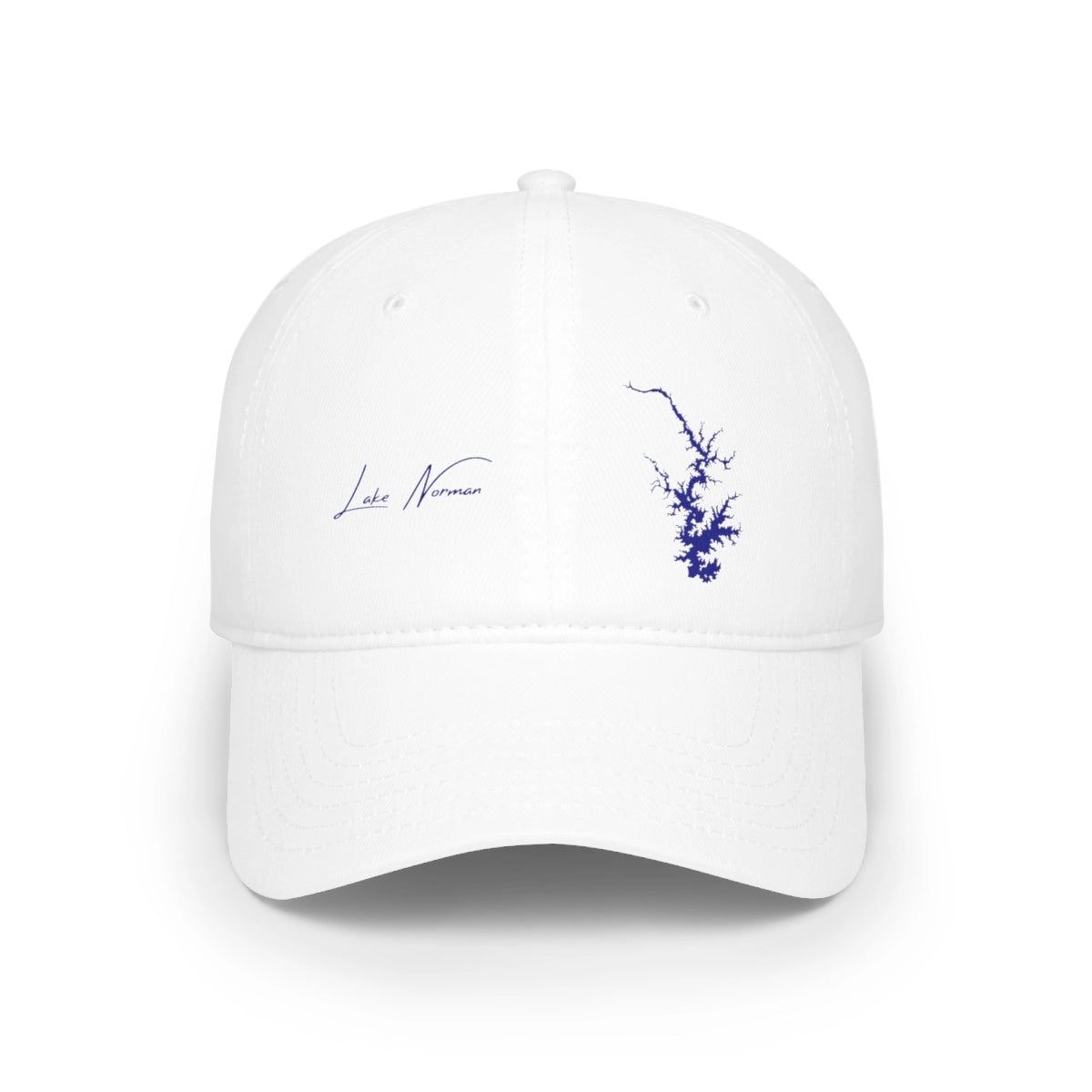 North  Carolina  Lake  Norman  Baseball  Cap  front  position  view  from  front  one  size.webp