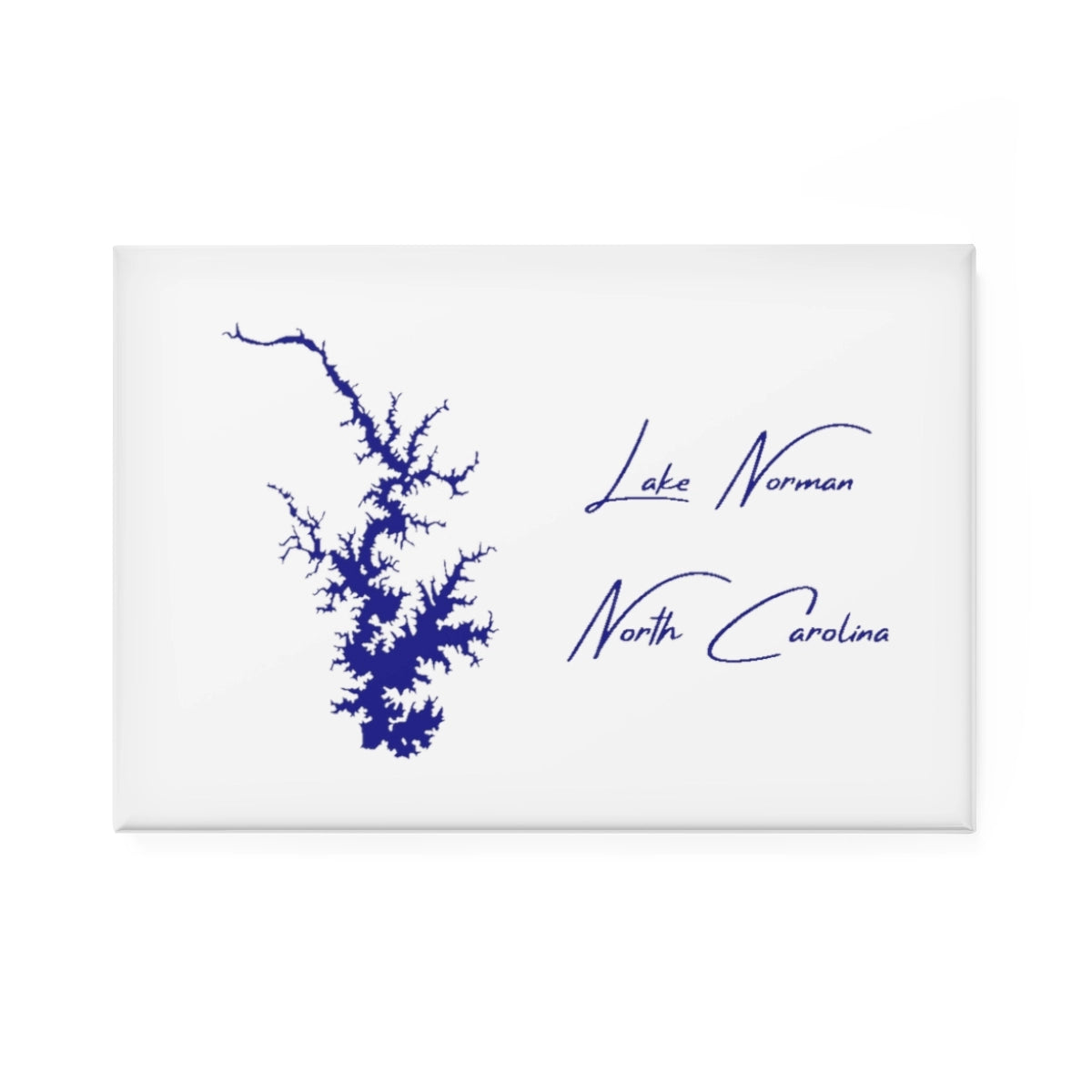 North  Carolina  Lake  Norman  Magnet  front  position  view  from  front  2  x  3.webp