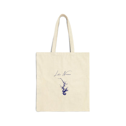 North  Carolina  Lake  Norman  Tote  Bag  front  position  view  from  front  15  x  16.webp