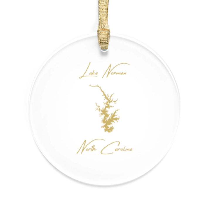 North  Carolina  Lake  Norman  Tree  Ornament  other  position  view  from  front  round.webp
