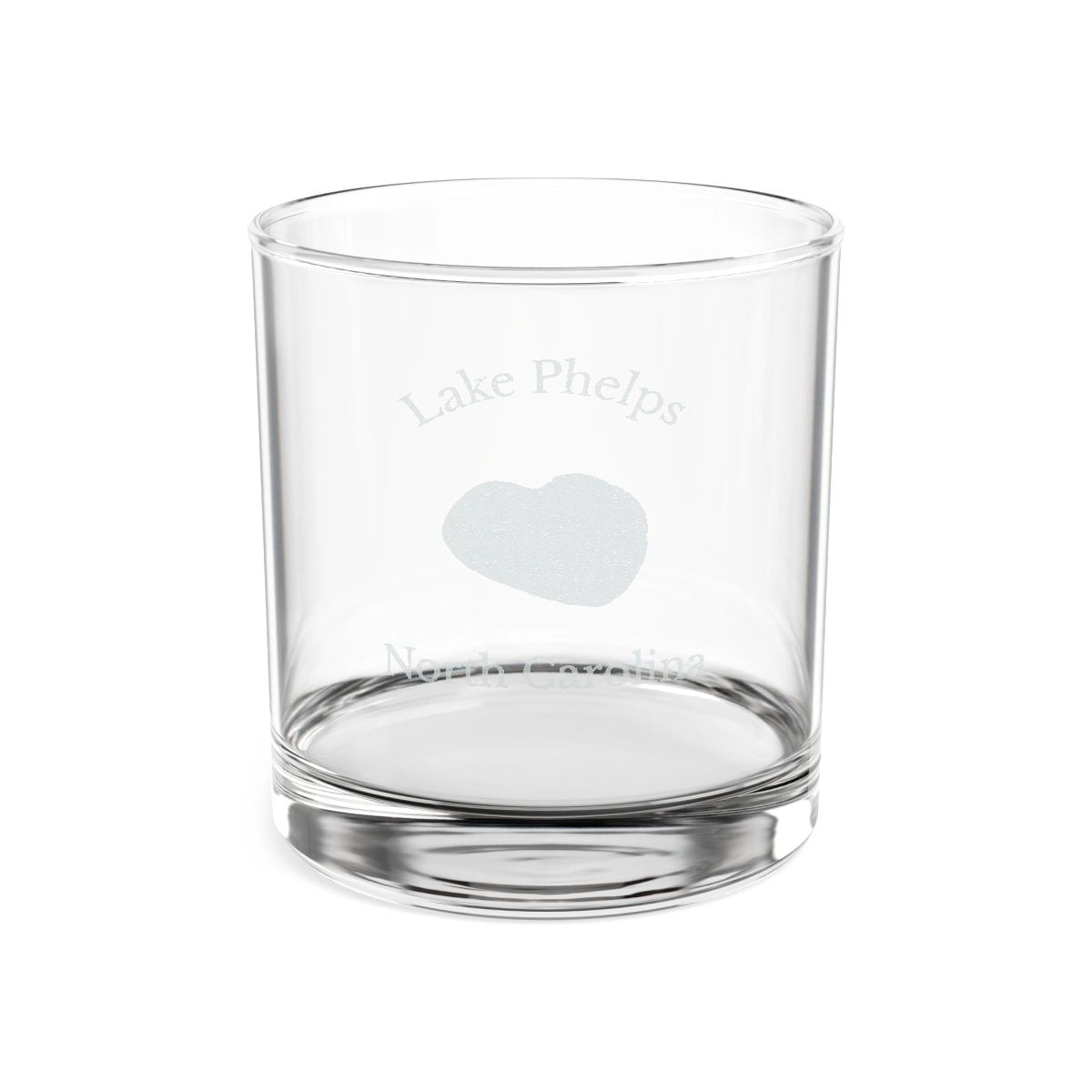 North  Carolina  Lake  Phelps  Engraved  Whiskey  Glass  other  position  view  from  front  10.5oz.webp