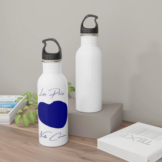 North  Carolina  Lake  Phelps  Water  bottle  other  position  view  from  context-2  white.webp