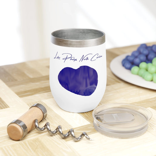 North  Carolina  Lake  Phelps  Wine  Tumbler  other  position  view  from  context  white.webp