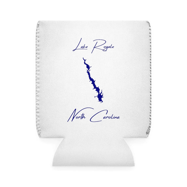 North  Carolina  Lake  Royale  Can  Koozie  front  position  view  from  front-1  white.webp