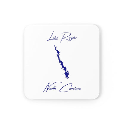 North  Carolina  Lake  Royale  Coaster  Set  front  position  view  from  front  3.75  x  3.75.webp