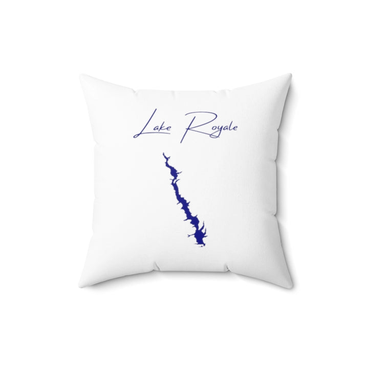 North  Carolina  Lake  Royale  Pillow  front  position  view  from  front  16  x  16.webp