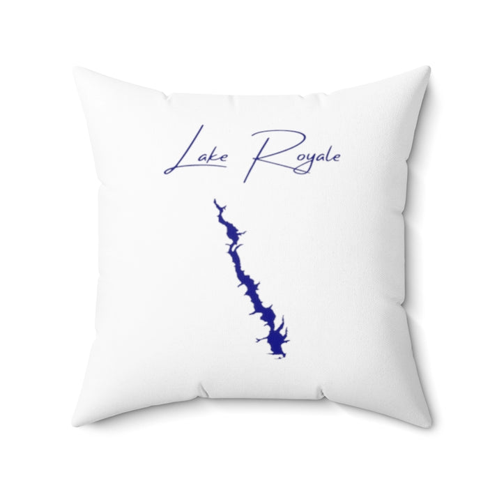 North  Carolina  Lake  Royale  Pillow  front  position  view  from  front  20  x  20.webp