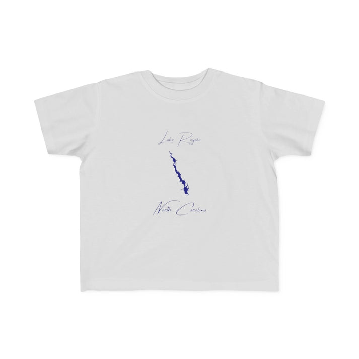 North  Carolina  Lake  Royale  Toddler  T-shirt  front  position  view  from  front  silver.webp