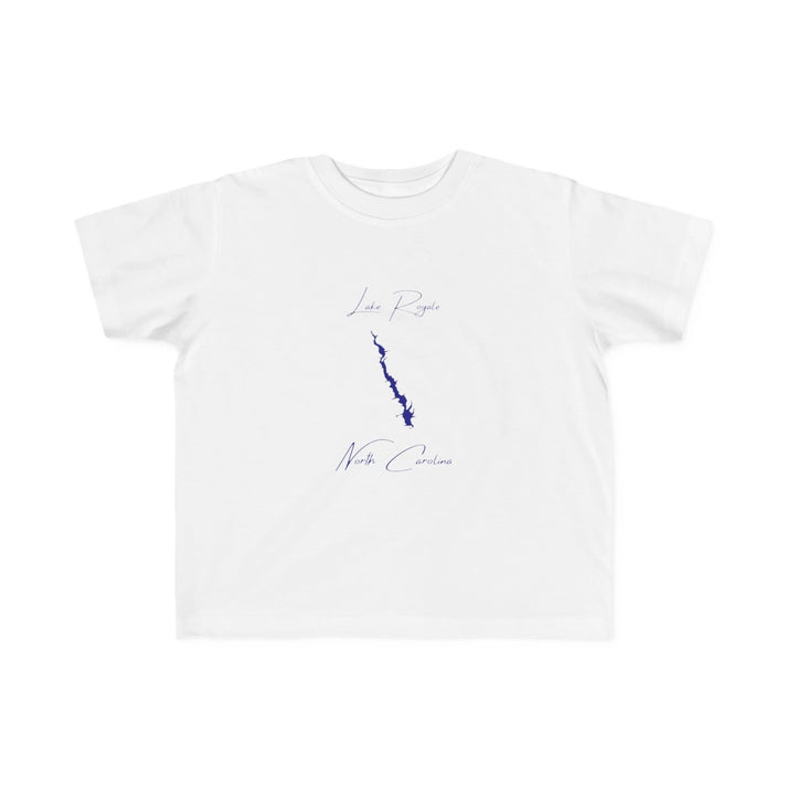 North  Carolina  Lake  Royale  Toddler  T-shirt  front  position  view  from  front  white.webp