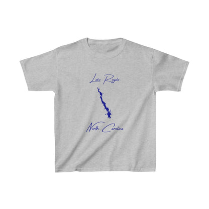 North  Carolina  Lake  Royale  Youth  T-shirt  front  position  view  from  front  sport  grey.webp