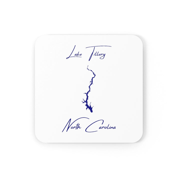 North  Carolina  Lake  Tillery  Coaster  Set  front  position  view  from  front  3.75  x  3.75.webp