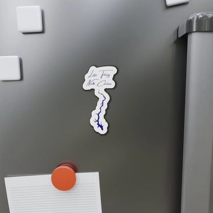 North  Carolina  Lake  Tillery  Die  Cut  Magnet  front  position  view  from  context-1  4  x  4.webp