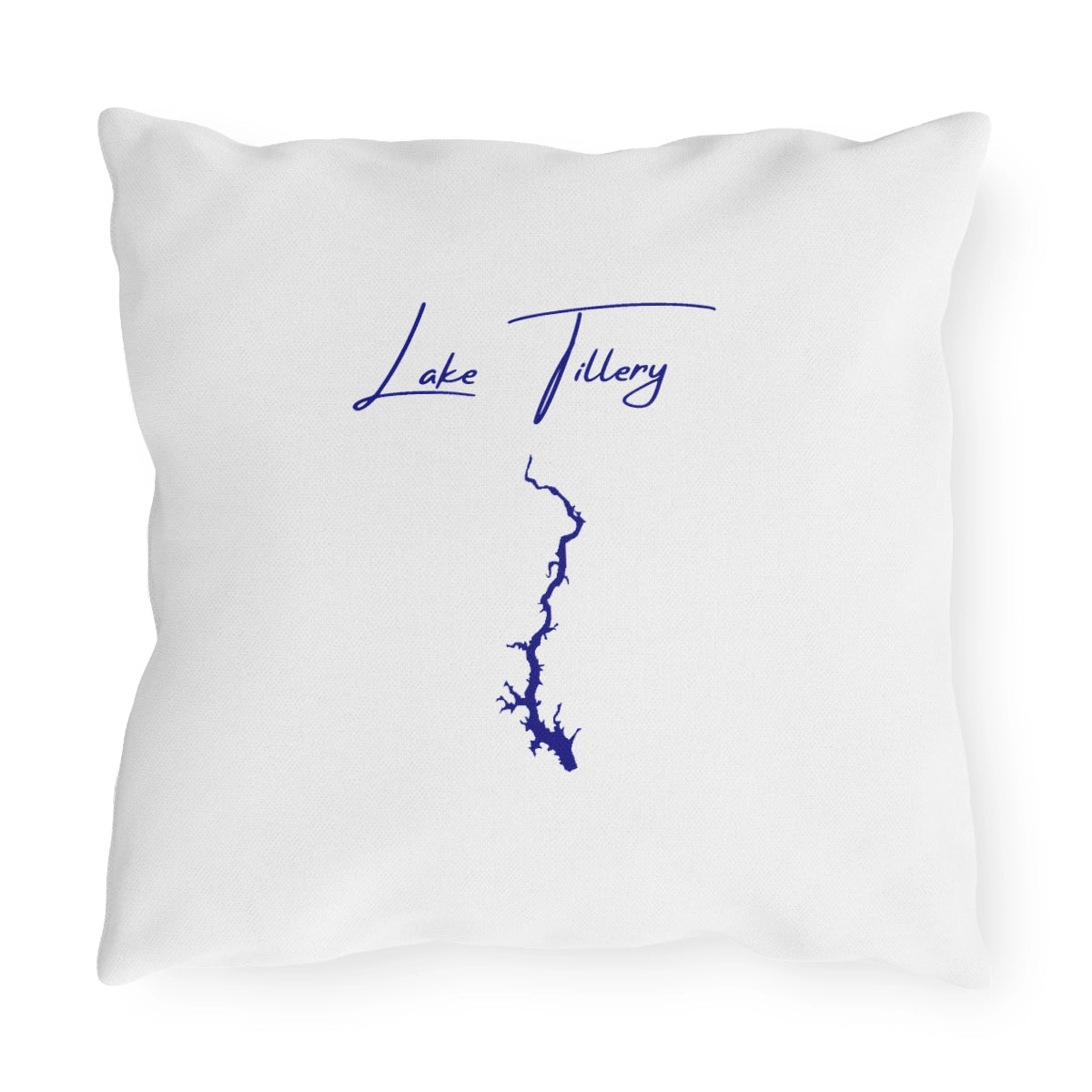 North  Carolina  Lake  Tillery  Outdoor  Pillow  back  position  view  from  back  16  x  16.webp