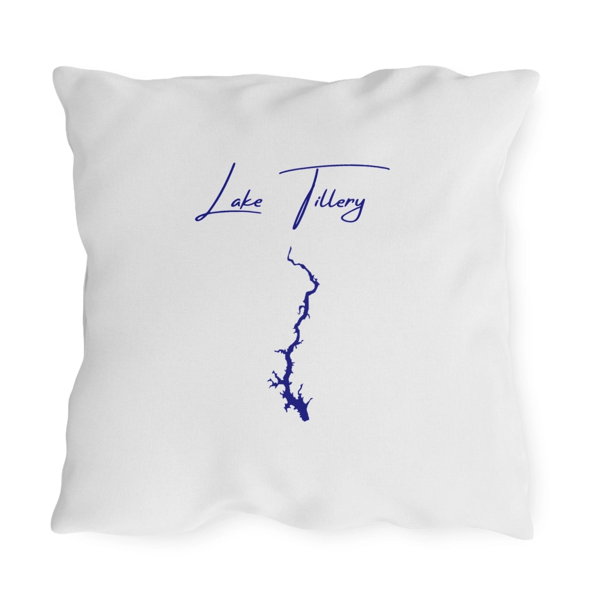 North  Carolina  Lake  Tillery  Outdoor  Pillow  back  position  view  from  back  20  x  20.webp