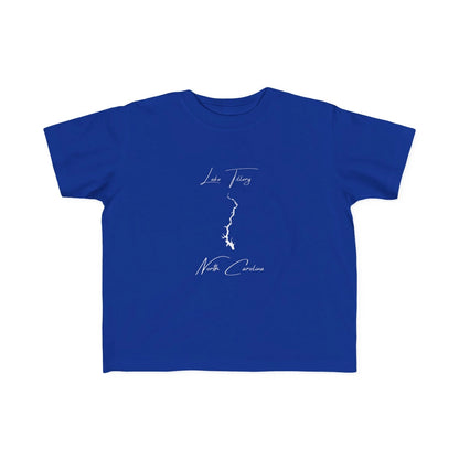 North  Carolina  Lake  Tillery  Toddler  T-shirt  front  position  view  from  front  royal.webp