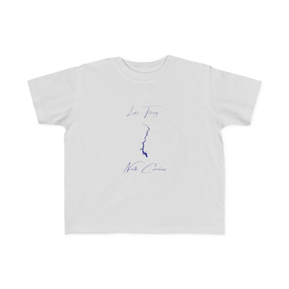 North  Carolina  Lake  Tillery  Toddler  T-shirt  front  position  view  from  front  silver.webp