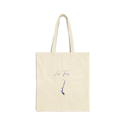 North  Carolina  Lake  Tillery  Tote  Bag  front  position  view  from  front  15  x  16.webp