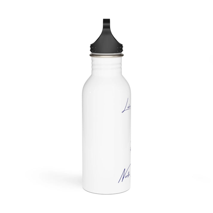 North  Carolina  Lake  Tillery  Water  bottle  other  position  view  from  left  white.webp