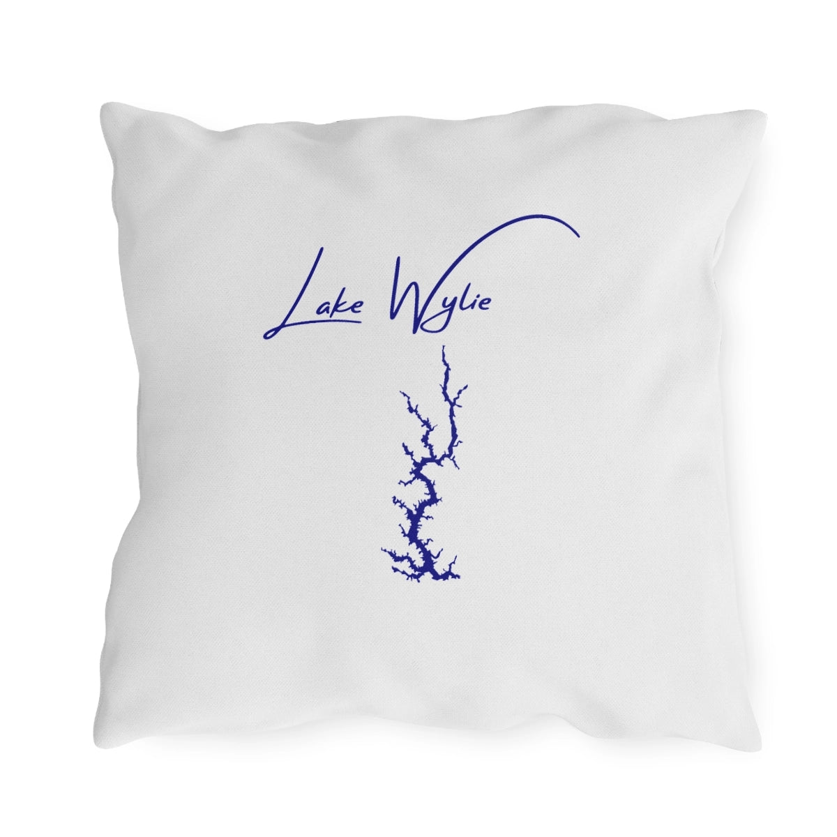 North  Carolina  Lake  Wylie  Outdoor  Pillow  back  position  view  from  back  18  x  18.webp