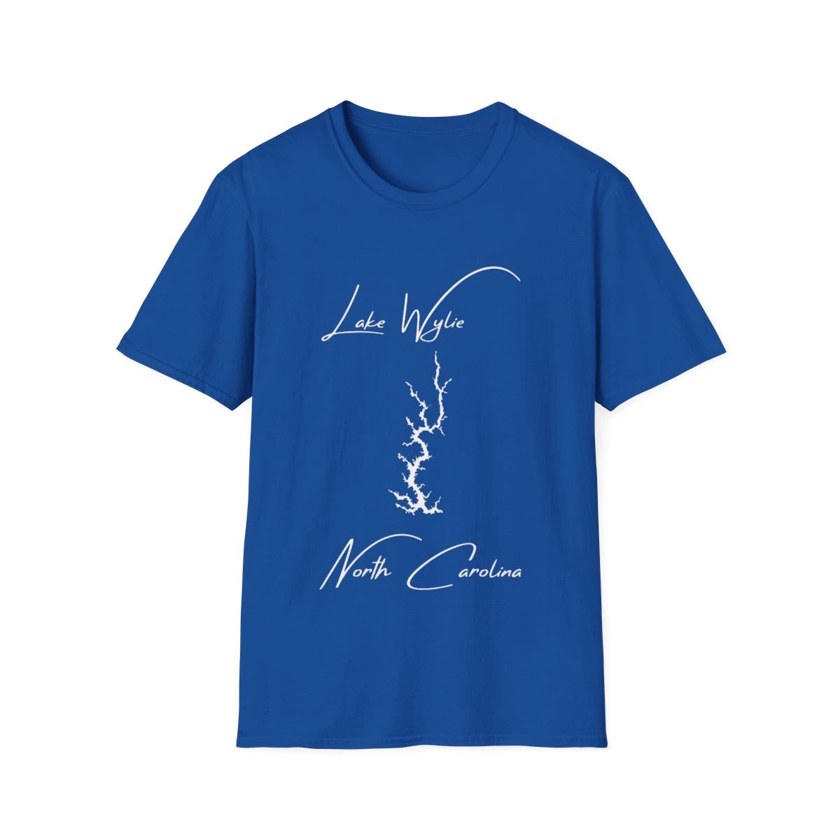 North  Carolina  Lake  Wylie  T-shirt  front  position  view  from  front  royal.webp