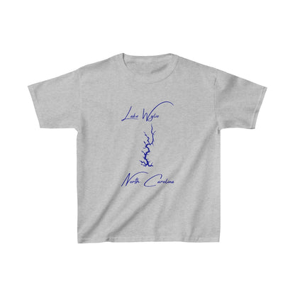 North  Carolina  Lake  Wylie  Youth  T-shirt  front  position  view  from  front  sport  grey.webp