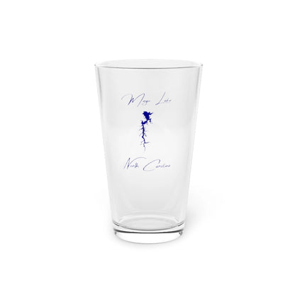 North  Carolina  Mayo  Lake  16oz  Pint  Glass  front  position  view  from  front  16oz.webp