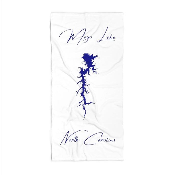 North  Carolina  Mayo  Lake  Beach  Towel  front  position  view  from  front  36  x  72.webp