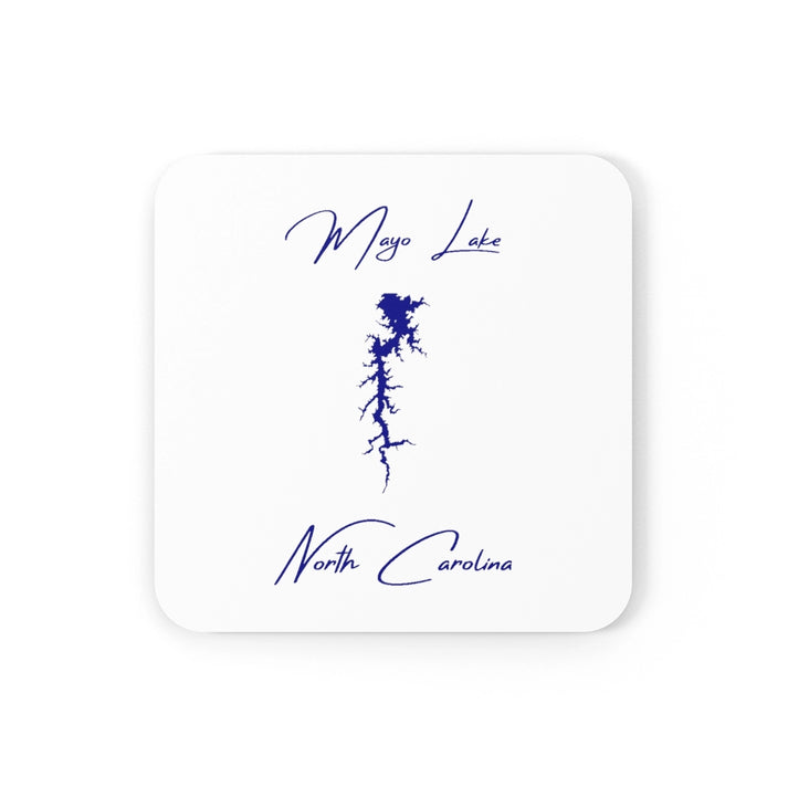 North  Carolina  Mayo  Lake  Coaster  Set  front  position  view  from  front  3.75  x  3.75.webp