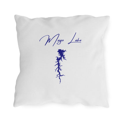 North  Carolina  Mayo  Lake  Outdoor  Pillow  back  position  view  from  back  18  x  18.webp