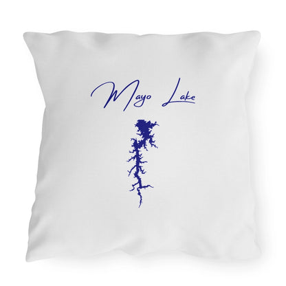 North  Carolina  Mayo  Lake  Outdoor  Pillow  front  position  view  from  front  20  x  20.webp