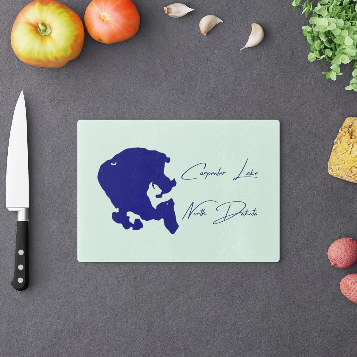 North  Dakota  Carpenter  Lake  Cutting  Board  other  position  view  from  context-2  small.webp