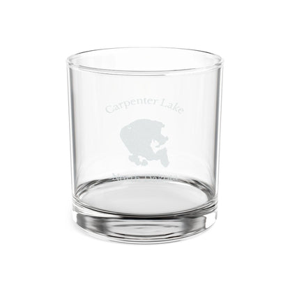 North  Dakota  Carpenter  Lake  Engraved  Whiskey  Glass  other  position  view  from  front  10.5oz.webp