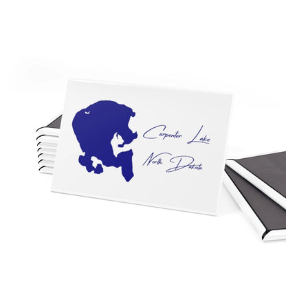 North  Dakota  Carpenter  Lake  Magnet  front  position  view  from  set  2  x  3.webp