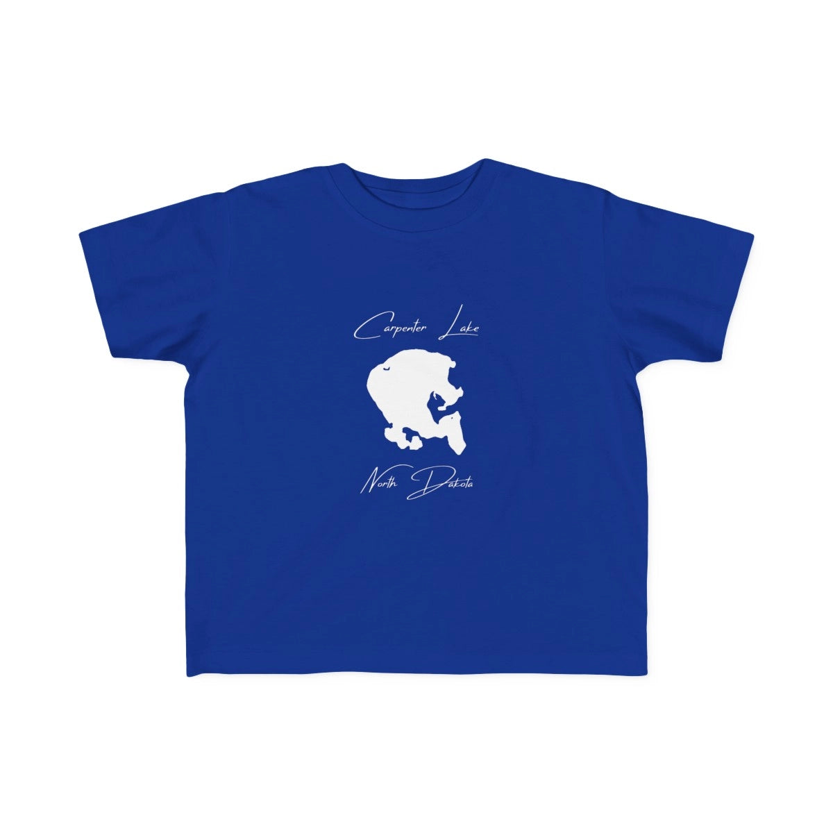 North  Dakota  Carpenter  Lake  Toddler  T-shirt  front  position  view  from  front  royal.webp